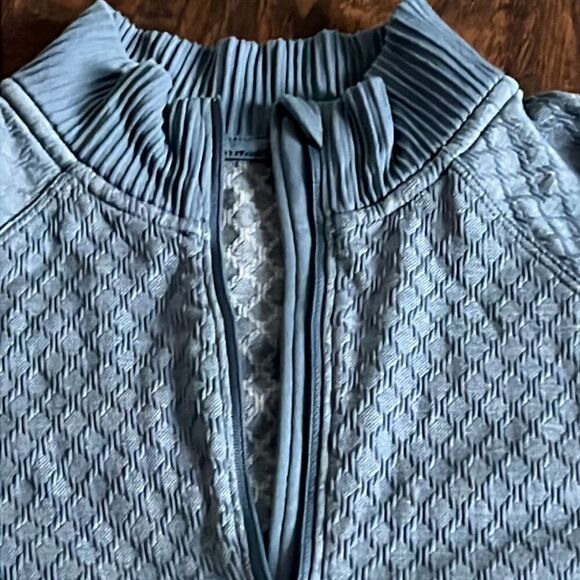 LULULEMON Rest Less 1/2 Zip Pullover Slate Blue size 6 GUC - Picture 5 of 10